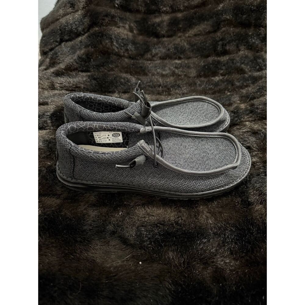 Hey Dude Wally Sox Micro Shoes Total Black 150204942 - 10